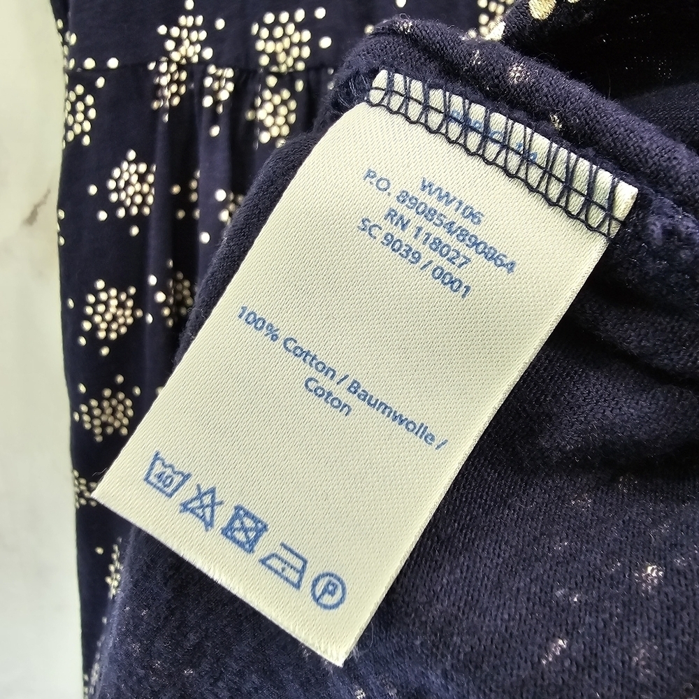 Boden Dress Womens 10 Regular Medium Navy Blue Miranda Short Pockets Knit Mini - Picture 9 of 11